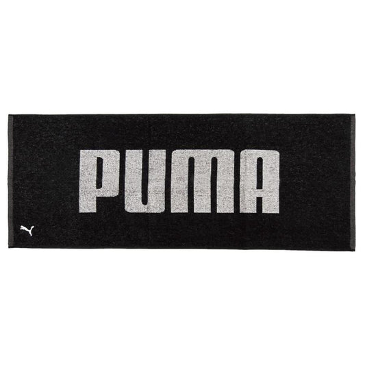 ミタニコーポレーション PUMAワークタオル(ブラック) 1枚入 約34×90cm 190895 1枚 PUMAロゴ入り 吸水速乾 スポーツタオル