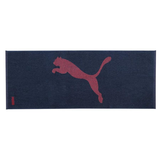 ミタニコーポレーション PUMAワークタオル(ネイビー) 1枚入 約34×90cm 190896 1枚 PUMAロゴ入り 吸水速乾 スポーツタオル