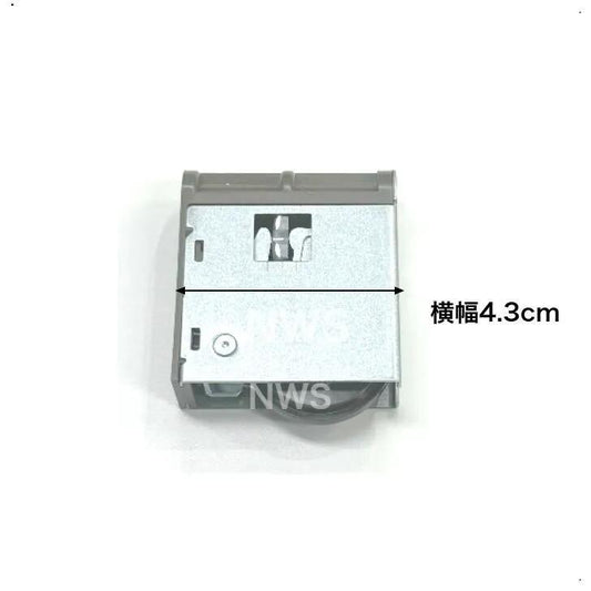 家研販売 KAKEN 戸車 木製引き戸用 SR2-Y4 調整戸車 1個 V型 SR2型 家研 引戸用 sr2-y4