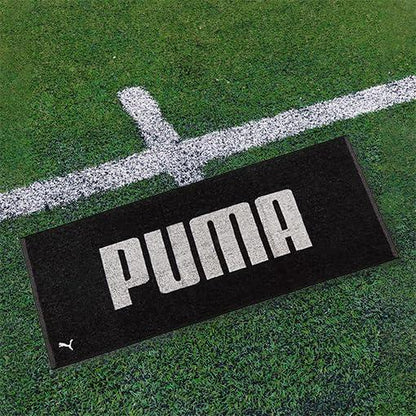 ミタニコーポレーション PUMAワークタオル(ブラック) 1枚入 約34×90cm 190895 1枚 PUMAロゴ入り 吸水速乾 スポーツタオル