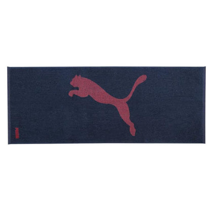 ミタニコーポレーション PUMAワークタオル(ネイビー) 1枚入 約34×90cm 190896 1枚 PUMAロゴ入り 吸水速乾 スポーツタオル