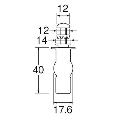 SANEI サンエイ 便座取付具 補修用部品 2個入り PW9022-33 三栄水栓
