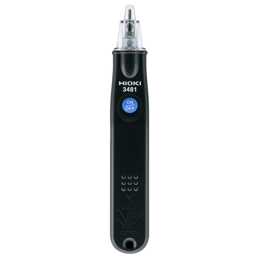日置電機 HIOKI 検電器 3481 LEDライト搭載 感度調整機能付き(40～80V) テスター 電気工事 電圧確認