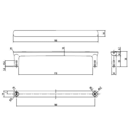 LIXIL（INAX） リクシル 把手ビス付 BT-A/6-G 純正部品 修理 交換 洗面化粧室