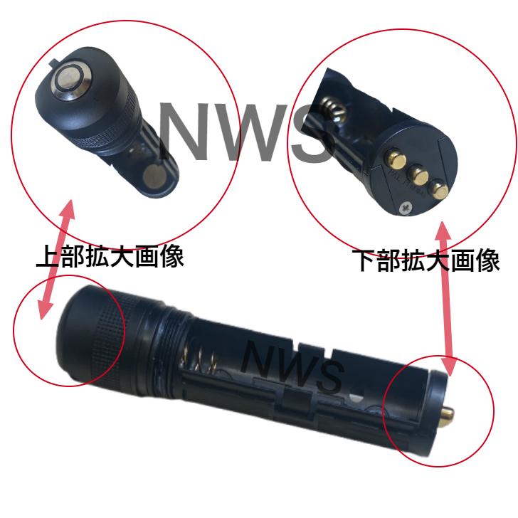 レッドレンザー LEDLENSER 交換用テールキャップ付きバッテリーカートリッジ SP8307-R-CS