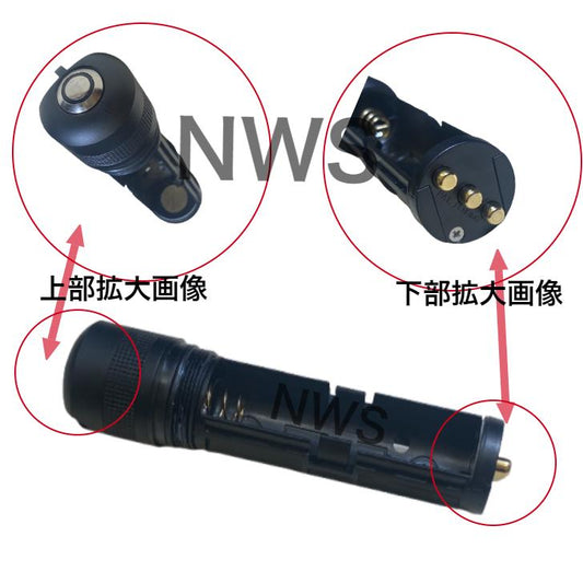 レッドレンザー LEDLENSER 交換用テールキャップ付きバッテリーカートリッジ SP8307-R-CS