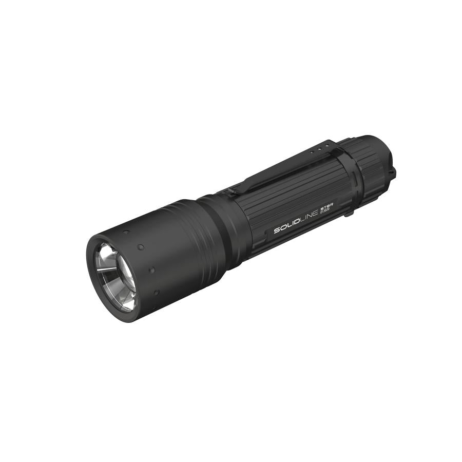 LEDLENSER レッドレンザー フラッシュライト Solidlineシリーズ LEDLENSER ST8R IP54 USB充電 600lm USBケーブル・専用充電池付き 502215 ハンディライト 照明