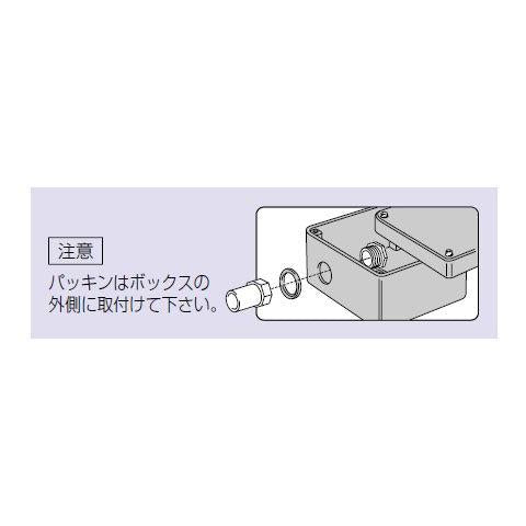 未来工業 防水パッキン K22P 2号コネクタ用 10個入り 適合コネクタサイズ14・16・22
