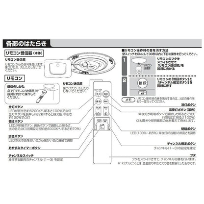 パナソニック Panasonic HK9811MM 照明器具 シーリングライト リモコン 純正品
