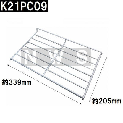 松下電器 在庫品 水切棚90P 205x339x25mm 金属製 白 K21PC09(松下設備 ナショナル パナソニック コンパクトキッチン シンク 台所 水切り棚 棚受 上 交換部品)