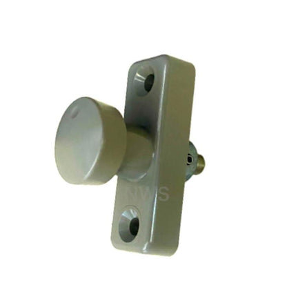 YKKAP 交換用部品 通風ドア用　障子ロック (HH-3K-14020)　CH:ステン 純正品 交換 取付ねじ２本付属